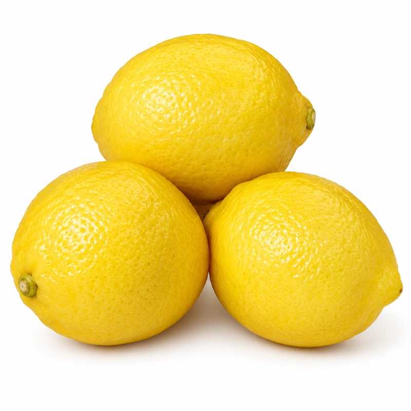 Čerstvý žlutý citron ručně sbíraný citron